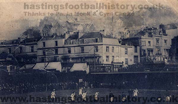 Hastings v Portsmouth on Central Recreation Ground.